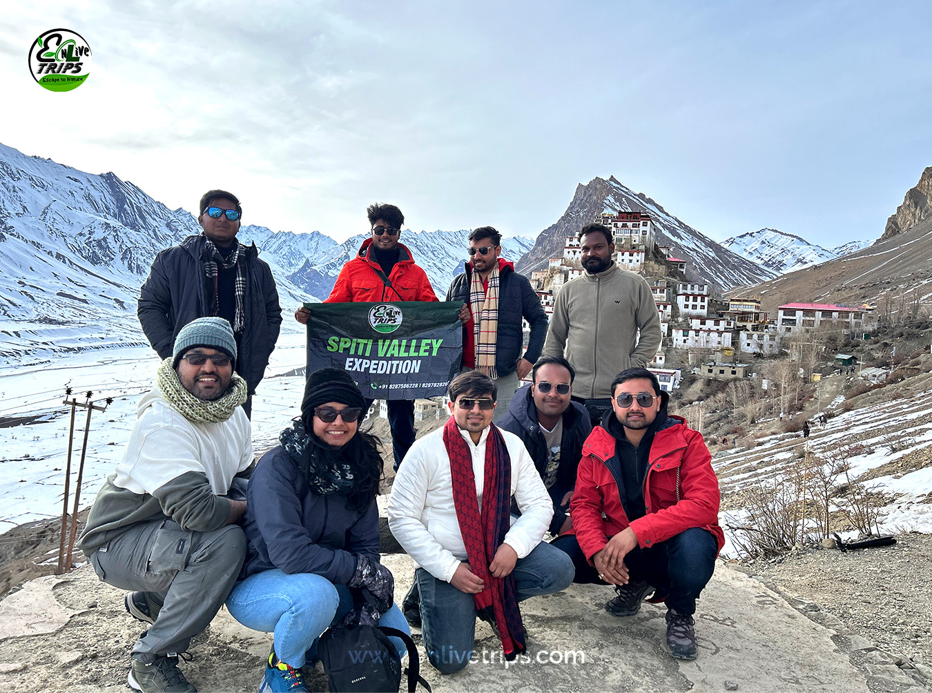 Spiti valley group tour